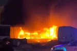 İzmir’de mobilya fabrikasında korkutan yangın