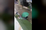 İzmit’te sağanak vatandaşlara zor anlar yaşattı