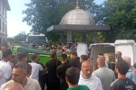 İznik Gölü’nde hayatını kaybeden genç son yolculuğuna uğurlandı