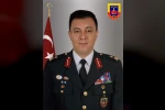 Jandarma KOM Daire Başkanı Tuğgeneral Akşit memleketinde son yolculuğuna uğurlandı