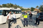 Jandarma okul servislerini denetledi