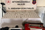 Jandarma tarihi eser niteliği taşıyan 150 adet sikke ve obje ele geçirdi