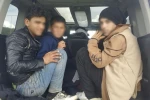Jandarmanın durdurduğu araçtan düzensiz göçmen çıktı: 2 tutuklama