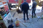 Kadıköy’de ait su borusu patladı, yollar göle döndü