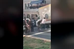 Kağıthane’de yol verme tartışması bıçaklı kavgaya dönüştü: O anlar kamerada