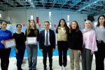 Kahraman öğrenciler rektör tarafından ödüllendirildi 