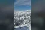 Kahramanmaraş’ın yüksek kesimlerinde kar etkili oldu