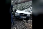 Kahramanmaraş’ta gölete düşen otomobil sürücüsü hayatını kaybetti