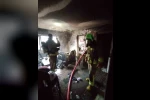 Kahramanmaraş’ta ikamet yangını