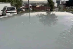 Kahramanmaraş’ta kısa süreli dolu etkili oldu