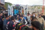 Kahramanmaraş’ta yol çöktü: 1 yaralı