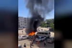 Kahta’da çöp yangını korkuttu