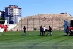 Kalp krizi geçiren şahıs ambulans helikopterle hastaneye sevk edildi