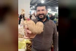 Kalp şeklindeki patates ilgi odağı oldu