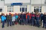 Kamp için çıktıkları dağda mahsur kalan 24 kişiyi AFAD ekipleri kurtardı