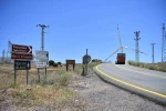 Kapuzbaşı yolunda yol çizgisi çalışması yapıldı