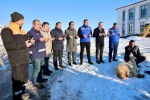 ‘Kar zahmet değil rahmet’ dediler, şükür koyunu kestiler
