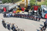 Karabük İl Özel İdaresine 13 yeni araç ve iş makinesi kazandırıldı