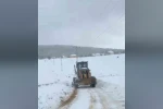 Karabük’te kar yağışı nedeniyle 109 köy yolu ulaşıma kapandı