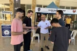 Karabük’te polisler üniversite öğrencilerini bilgilendiriyor