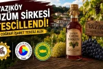 Karabük’ün 10’uncu coğrafi işaretli ürünü "Yazıköy Üzüm Sirkesi" oldu