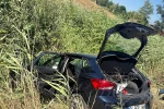 Karacabey’de otomobil sulama kanalına devrildi: 6 yaralı