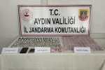 Karacasu’da durdurulan araçta tarihi eser ele geçirildi
