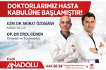 Karadeniz Ereğli’de kardiyoloji ve ortopedi uzmanları göreve başladı