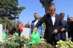 Karaman’da 15 Temmuz’da şehitlikler ziyaret edildi
