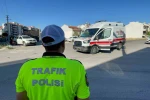 Karaman’da ambulansın karıştığı kaza ucuz atlatıldı