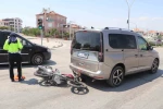 Karaman’da motosiklet kazası: 1 yaralı