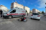 Karaman’da otomobil ile motosiklet çarpıştı