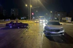 Karaman’da otomobiller çarpıştı: 2 yaralı