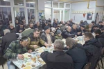 Karaören köylüleri ve misafirleri iftar yemeğinde bir araya geldi 