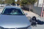 Karapınar'da otomobille motosikletin çarpışmasıyla 1 kişi yaralandı