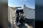 Karapınar'da tır ile otomobil çarpıştı: 2 yaralı