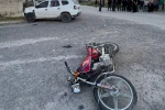 Karapınar’da motosiklet ile otomobil çarpıştı: 1 yaralı