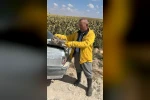 Karapınar’da tarlada bulunan yaralı kulaklı baykuş kurtarıldı