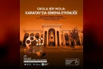 Karatay Belediyesi’nden ara tatilde öğrencilere sinema etkinliği