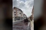 Karayolları 18. Bölge Müdürlüğü Kars’ta şehir içi yolları sıcak asfaltla yeniliyor