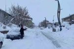 Karlıova’da kar ve tipi hayatı olumsuz etkiledi