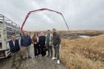 Kars TDİ Besi ve Süt OSB’de TKDK Destekli 100 başlık besi işletmesinin temelleri atıldı