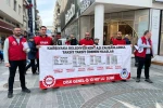 Karşıyaka’da 400 bin TL alacağa 750 TL gıda kartı
