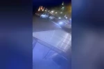 Kars’ta 4 kişinin yaralandığı kaza güvenlik kamerasında