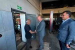 Kars’ta AK Parti Teşkilatından Sanayi Sitesi esnafına ziyaret