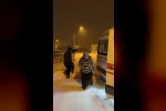 Kars’ta kar engelini aşan sağlık ekipleri hasta vatandaş için seferber oldu