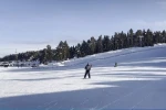 Kars’ta kayak sezonu Nisan’a uzadı
