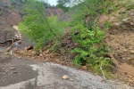 Kastamonu’da heyelan sebebiyle 5 köye ulaşım sağlanan yol kapandı