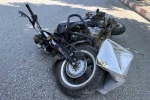 Kastamonu’da motosiklet yola düşen tenekeye çarptı: 1 yaralı