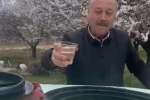 Kayısı bahçelerinde "zemzemli" ilaçlama